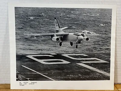 Douglas A-3D Skywarrior Landing On USS Forrestal (CVA-59) SUPER CARRIER 6/26/57 • $24.99