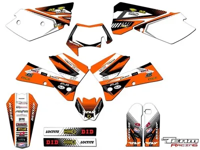 2005-2007 Ktm Exc 300 400 450 525 Graphics Set Deco Decals Mx Stickers 2006 • $79.99