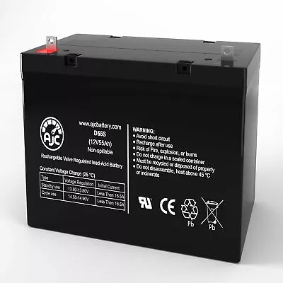 Quantum Rehab Q6000Z 12V 55Ah Wheelchair Replacement Battery • $160.79