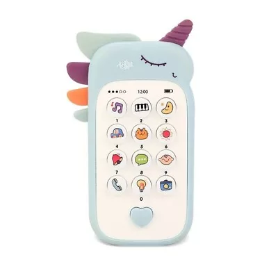 Electronic Baby Mobile Phone Toy Silicone For Children Holiday Gift (Blue) UK • £6.99