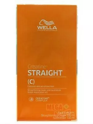 WELLA WELLASTRATE Permanent Hair Straightening Cream Straight System # MILD • $23.91