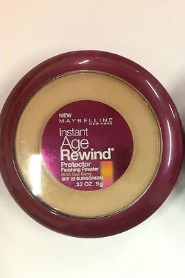 Maybelline Instant Age Rewind Protector Finishing Powder BUFF BEIGE NEW • £14.39