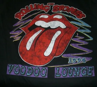 $34.99 • Buy Rolling Stones Voodoo Lounge World Concert Tour T-shirt  NEW Sz Medium