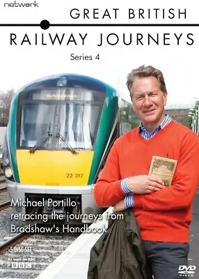 Great British Railway Journeys Series 4 Dvd New Sealed Michael Portillo #pb • £10