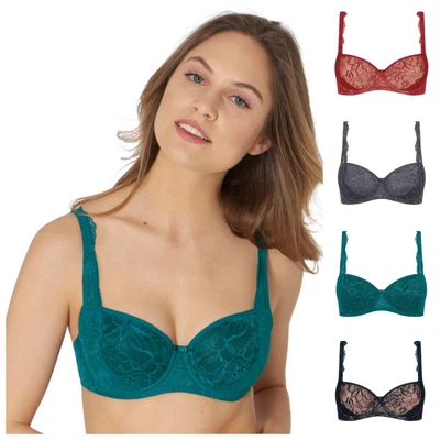 £22 • Buy Triumph Amourette Charm Bra 10201686 Underwired Womens Padded Bras