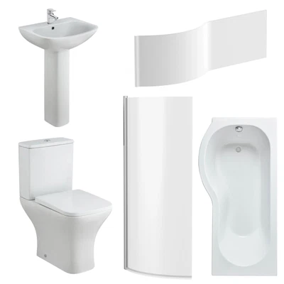 P Shape Bathroom Suite Deals ⇒ Best Sales in UK | Dealsan