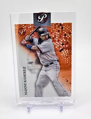 2022 Topps Pristine Manny Ramirez Encased Orange Refractor /25 • $16.95