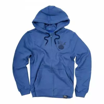 Hooded Zip Up Sweatshirt Blue Men's Size: Large UCLA Woodard • £55
