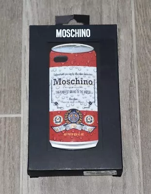 100% AUTHENTIC MOSCHINO DRINK CAN IPHONE 5/5S CASE BRAND NEW IN BOX RARE  • $19