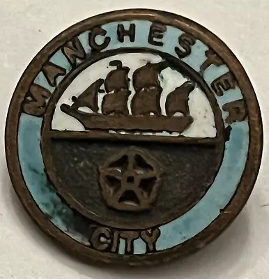 Vintage Manchester City Football Club Pin • $9.99