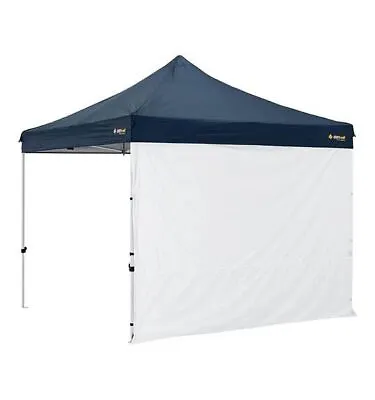 OZtrail Gazebo Solid Wall 3.0 Side Attachment White Camping Outdoors Canopies • $52.99