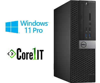 $369 • Buy Dell Desktop Computer PC I7-6700 32GB RAM 256GB SSD + 4TB HDD Windows 11 Pro