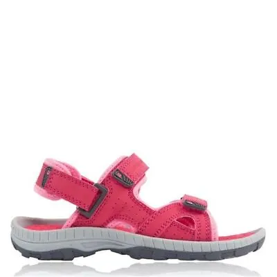 Girl's Sandals Karrimor Juniors Antibes Hook And Loop Strap In Red • £14.99