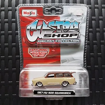 Maisto Custom Shop 67 Volkswagen 1600 Squareback 1/64 HTF • $36