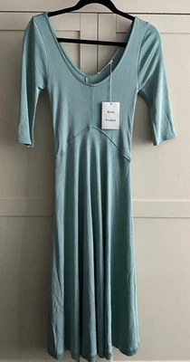 £45 • Buy Acne Studio Dress New Large Jade Green