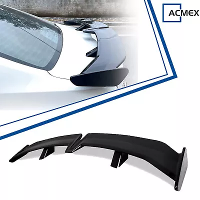 54  Universal Rear Spoiler Wing PRO Style Sport Sedan Tail-Free Glossy Black  • $89.99