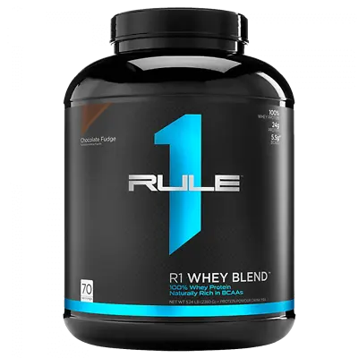 Rule 1 R1 Whey Blend 5Lb | Isolate | Concentrate | Bcaa | 100% Whey Proteins • $113.95