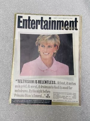 Entertainment Weekly Magazine (September 19 1997) Princess Diana  • $12