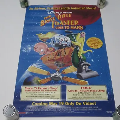 The Brave Little Toaster Goes To Mars Video Movie Poster Walt Disney • $25