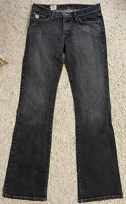 X2 DENIM LABORATORY JEANS Stretchy Bootcut Boot Cut Blue 8 Medium M • $7