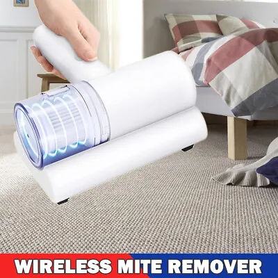 £17.69 • Buy Wireless Mite Remover Rechargeable Handheld Home Bed Vacuum Filter Sterilizer UK
