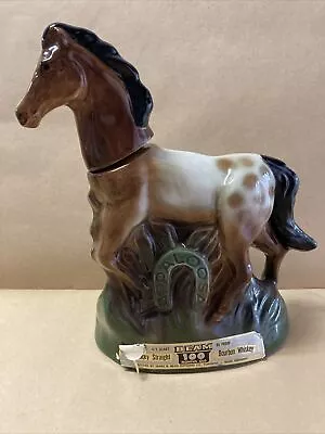 Vintage Jim Beam Decanter Whisky Bottle Decanter APPALOOSA HORSE REGAL F835 • $90