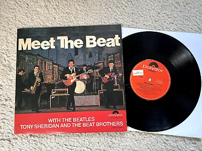 Beatles. Tony Sheridan. Meet The Beat. German. 10  LP.  Polydor. As New. • £145