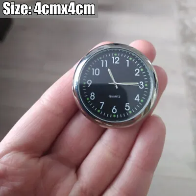 1pc Mini Car Dashboard Clock Stick-On Watch Accessories For Truck Vehicle Boat • $12.56