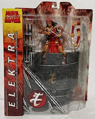 Marvel Select 2002 ELEKTRA Special Collectors Edition Figure W/Detailed Base NEW • $7.99