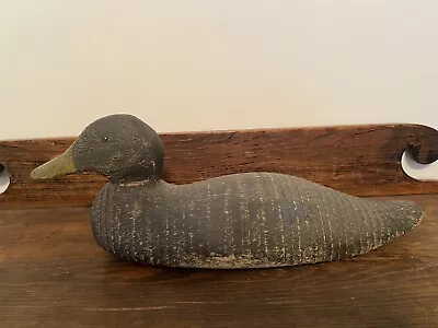 Wooden Duck Decoy-Victor - Animal Trap Co.-Black Duck • $49.95