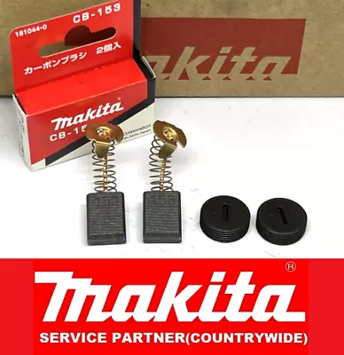 Genuine Makita Brushes +Caps TABLE SAW 2704 2702 2012NB • £10.86