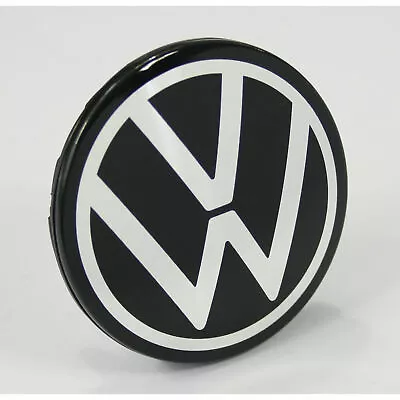 Original VW Wheel Hub Cap Aluminium Rim Hub Cap New Volkswagen Logo 1S0601171FOD • $59.90