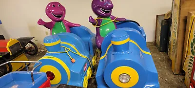 Barney Train Coin Operated Kiddie Ride • $1095