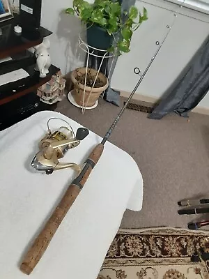 Spinning Fishing Rod Quantum And Reel LAZER 35G Lot B46 • $38