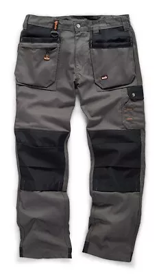 £24.99 • Buy Mens Scruffs Worker Plus Graphite Grey Trade Work Trousers - Size W32 L31