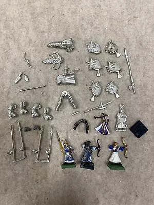 Warhammer Fantasy High Elf Bits Lot Imrik Dragon Princes Ellyrian Reavers • $45