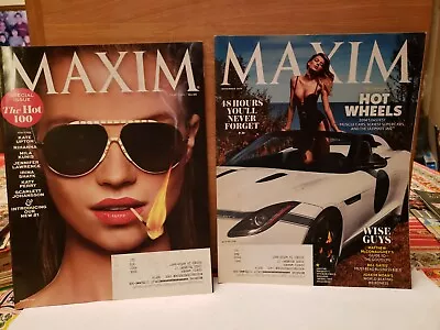 LOT 13 Maxim Men's Magazine 2013-2014 USED • $50