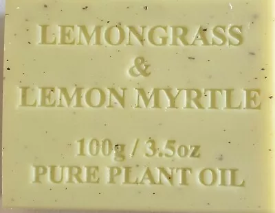 Natural Vegan Lemongrass & Lemon Myrtle Soap 10 Bars 100g  • $49