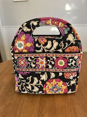 Vera Bradley Suzani Quilted Lunch Bag Tote EUC • $9.99