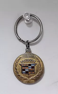 Vintage Cadillac Emblem Enamel Metal Key Chain Shield Logo • $29.99