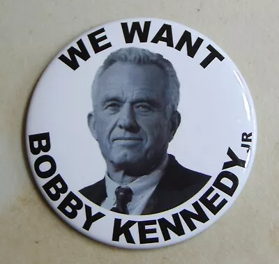 Robert F. Kennedy RFK Jr 2024 Campaign Pin Button Political • $0.99
