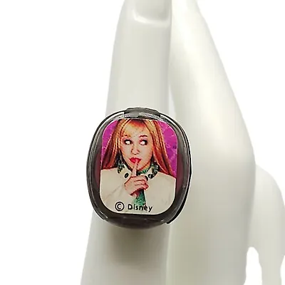 Hannah Montana Disney Pink Lip Gloss Ring Size 6.25 Vintage Y2K Miley Cyrus • $25.49