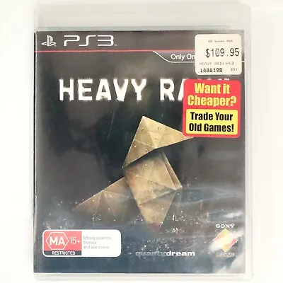 Heavy Rain (Play Station 3 CD 2010) Single-Player Action Adventure PS3 Game • $8.49