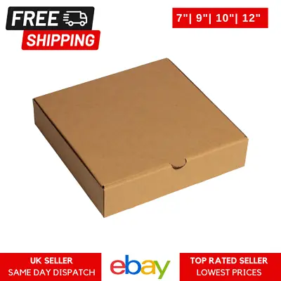 Shipping Postal Boxes Cardboard Mailing Pizza Box Small / Medium Parcel Sizes • £10.49