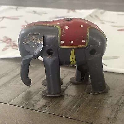 Vintage Tin Wind Up Elephant • $50