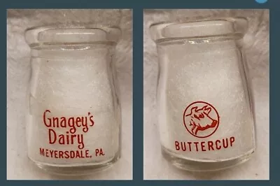 GNAGEY'S DAIRY CREAMER MEYERSDALE PENNSYLVANIA  W BUTTERCUP THE COW • $49.99