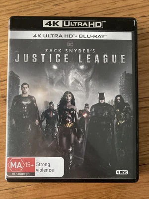 $19 • Buy Zack Snyder's Justice League | 4K Ultra HD + Blu-ray (2021)