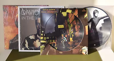 David Bowie Vinyl Lot Ziggy Picture Disc Rarities Low White Room LP Albums 180 • £67.99