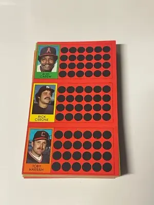 1981 Topps Scratch Off Panels You Pick • $1.99