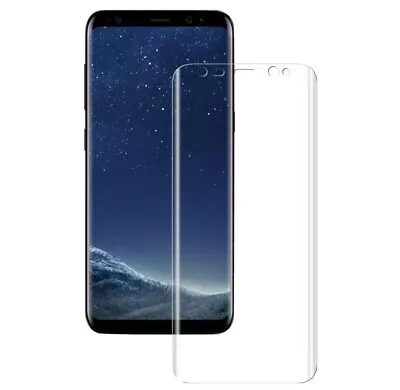 5X 3D Curved Soft PET Film Screen Protector For Samsung Galaxy S8 Plus • $9.88